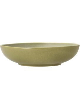 Villa Collection Kameninová polévková miska Shoku Pure Green 23 cm