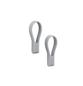 Zone Denmark Magnetické poutko na ručníky (sada 2ks) Gull Grey