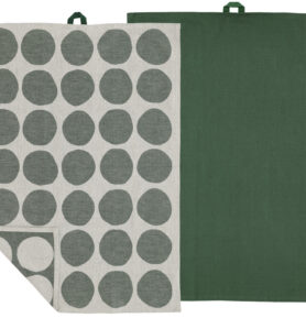 Södahl Kuchyňská utěrka 50x70 Bubbles (sada 2 ks) Pine green