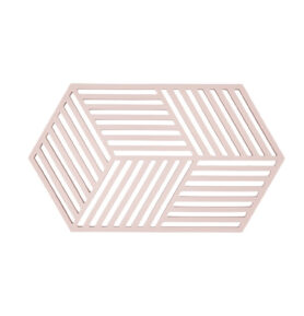 Zone Denmark Silikonová podložka pod horké Hexagon Rose