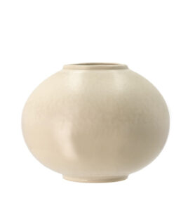 Villa Collection Kameninová váza Shoku 19x15 Soft Beige