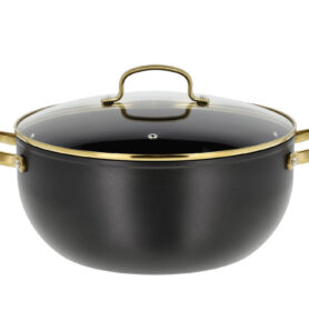 Holm Kastrol Brasserie 8 l černý