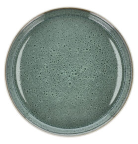 Bitz Kameninový mělký talíř 27 cm White/Green