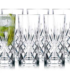 Lyngby Glas Sada sklenic Highball Melodia (6 ks)