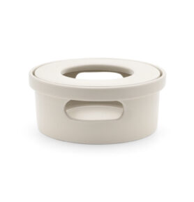 Bredemeijer Kameninový ohřívač na čajovou konvičku Skagen bílý