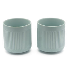 Bredemeijer Kameninové hrnky Skagen modré (2ks) 300 ml