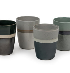 Bredemeijer Kameninové hrnky Sven (4ks) 200 ml